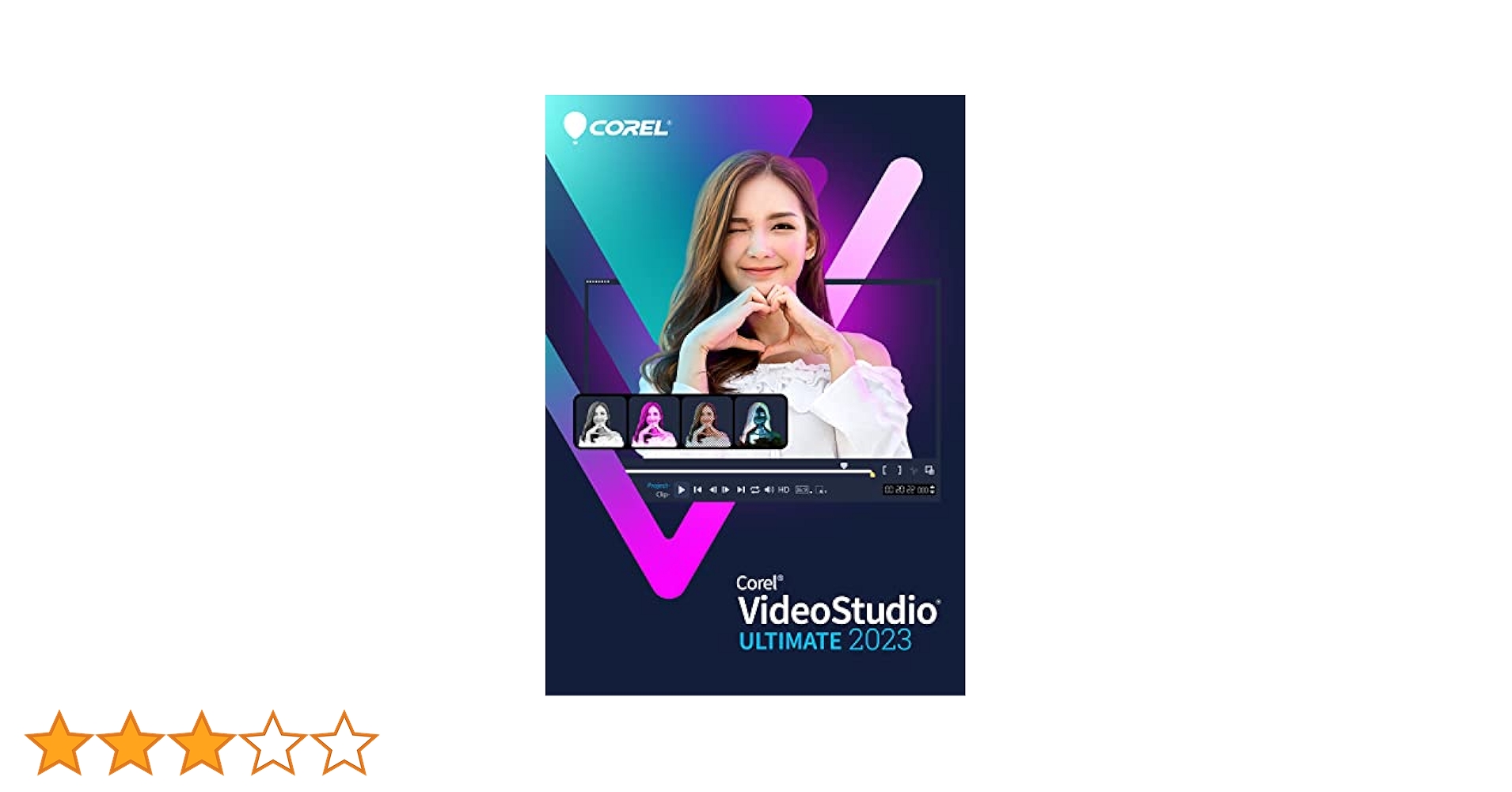 Corel VideoStudio 2023 Ultimate, Video-editing Software